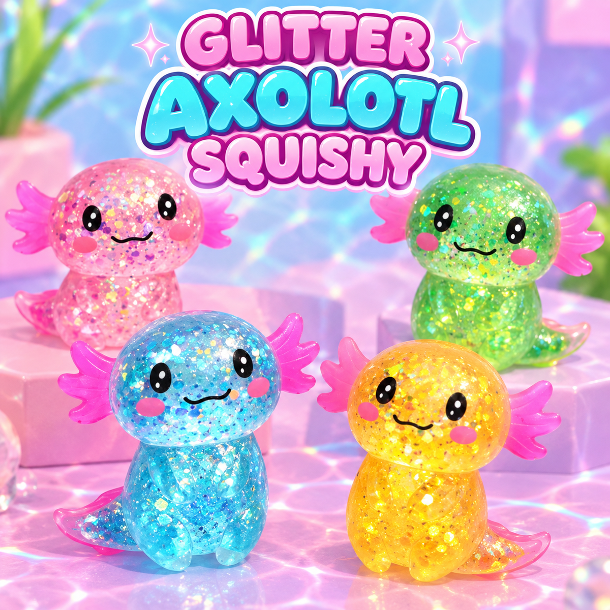 Axolotl Squishy
