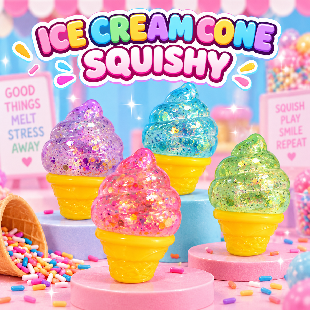Icecream Cone Squishy